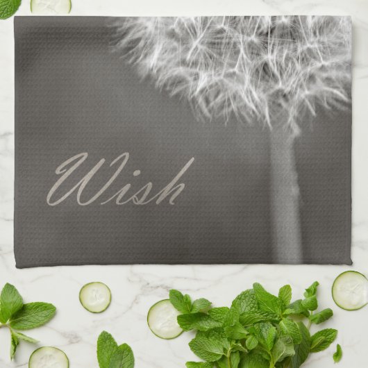 Inspirierter Wunsch-Löwenzahn Handtuch (Gefaltet)