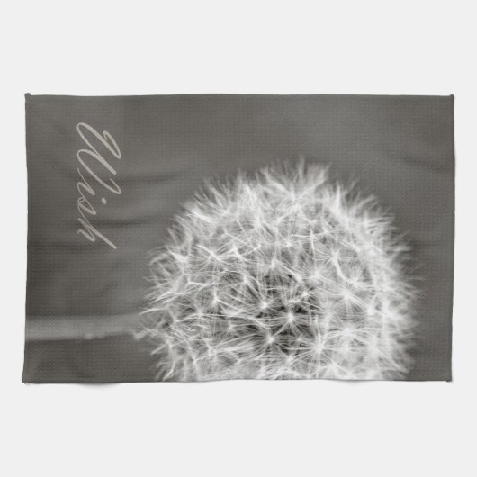 Inspirierter Wunsch-Löwenzahn Handtuch (Horizontal)