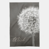 Inspirierter Wunsch-Löwenzahn Handtuch (Vertikal)