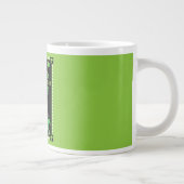 Inspirierter Zirkus Jumbo-Tasse (Rechts)
