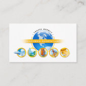 Inspiriertes Abenteuer | Tourismus | Agent für Rei Visitenkarte (Vorderseite)