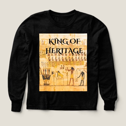 Inspiriertes ägyptisches T-Shirt (Design Vorderseite)