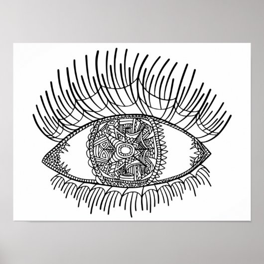 Inspiriertes Auge 2 Poster (Vorne)
