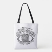Inspiriertes Auge 2 Tasche (Rückseite)