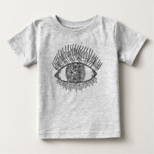 Inspiriertes Auge Baby T-shirt