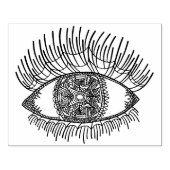 Inspiriertes Auge Gummistempel (Prägung)