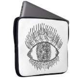 Inspiriertes Auge Laptopschutzhülle (Vorne Rechts)