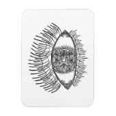 Inspiriertes Auge Magnet (Vertikal)