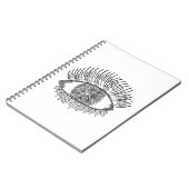 Inspiriertes Auge Notizblock (Linke Seite)