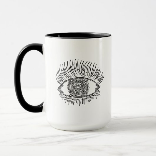 Inspiriertes Auge Tasse (Links)