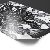 Inspiriertes Blume Fotodruck (Ecke)