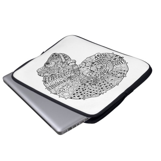 Inspiriertes Chamäleon 2 Laptopschutzhülle (Vorne Knopf)