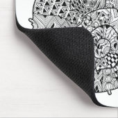 Inspiriertes Chamäleon 2 Mousepad (Ecke)