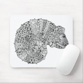 Inspiriertes Chamäleon 2 Mousepad (Mit Mouse)