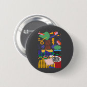 Inspiriertes Design Button (Vorne & Hinten)