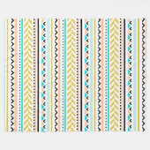 Inspiriertes Design der Girly Geometric Aztec Fleecedecke (Vorderseite (Horizontal))