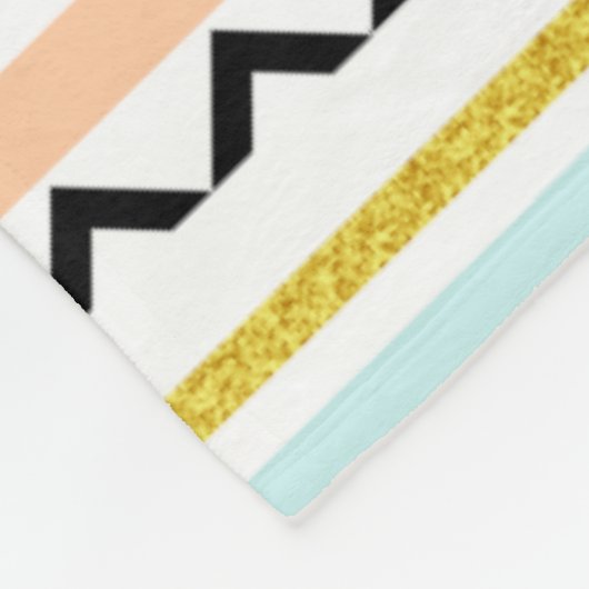 Inspiriertes Design der Girly Geometric Aztec Fleecedecke (Ecke)