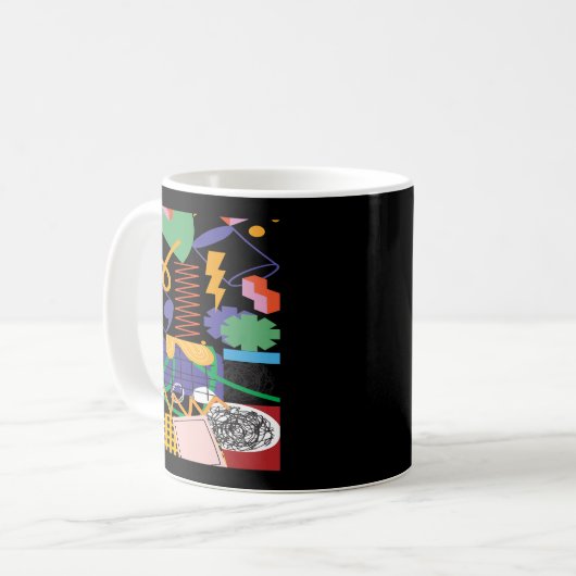 Inspiriertes Design Kaffeetasse (Vorderseite Links)
