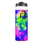 Inspiriertes Design, schöne Tänzerin Thermosbecher (Vorderseite)