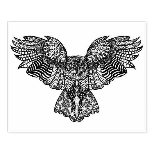 Inspiriertes Eagle Gummistempel (Prägung)