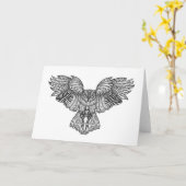 Inspiriertes Eagle Karte (Gelbe Blume)