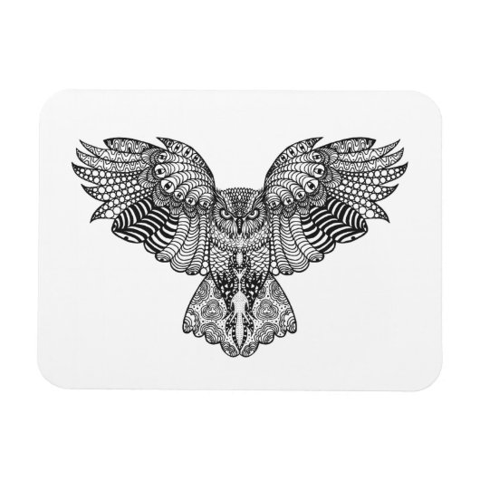 Inspiriertes Eagle Magnet (Horizontal)