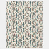 Inspiriertes Erbe Tribal Cosy Retreat Träumer Fleecedecke (Vorderseite)