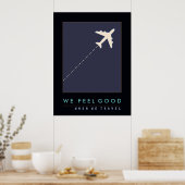 inspiriertes Flugzeug Poster (Küche)