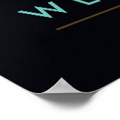 inspiriertes Flugzeug Poster (Ecke)