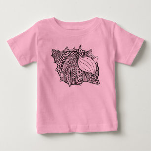 Inspiriertes Gekritzel Baby T-shirt