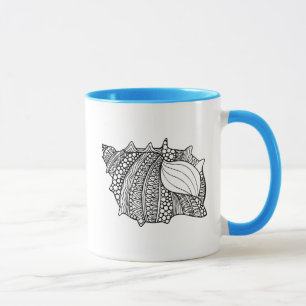 Inspiriertes Gekritzel Tasse