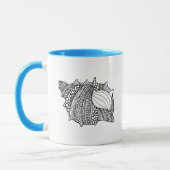 Inspiriertes Gekritzel Tasse (Links)