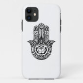 Inspiriertes Hamsa Symbol Case-Mate iPhone Hülle (Rückseite)