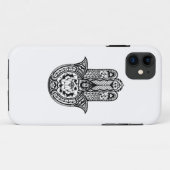 Inspiriertes Hamsa Symbol Case-Mate iPhone Hülle (Rückseite (Horizontal))