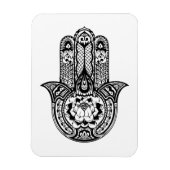 Inspiriertes Hamsa-Symbol Magnet (Vertikal)