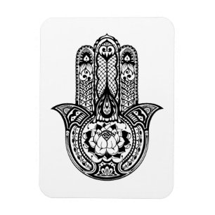 Inspiriertes Hamsa Symbol Magnet