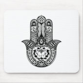 Inspiriertes Hamsa Symbol Mousepad (Vorne)
