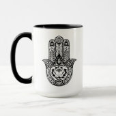Inspiriertes Hamsa Symbol Tasse (Links)