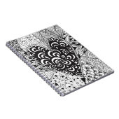 Inspiriertes Herz-Gekritzel Notizblock (Rechte Seite)