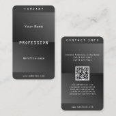 Inspiriertes intelligentes APP modernen Cyber Tech Visitenkarte (Vorne/Hinten)