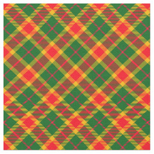 inspiriertes Kariertes Grunge Green Pattern der 90 Stoff