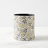 Inspiriertes Künstlerisches Mittelalter Zweifarbige Tasse (Mittel)