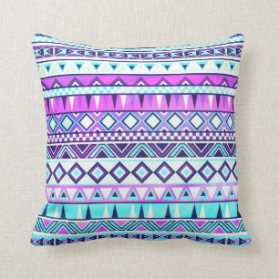 Inspiriertes Muster des Azteken Kissen