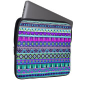 Inspiriertes Muster des Azteken Laptopschutzhülle (Vorne Rechts)
