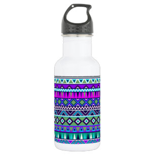 Inspiriertes Muster des Azteken Trinkflasche