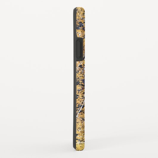 Inspiriertes Muster des Pollock-Stils Case-Mate iPhone Hülle (Hinten/Rechts)