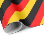 Inspiriertes Muster für Farbstreifen in Deutschlan Geschenkpapier (Rolleneckpunkt)