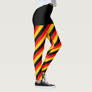 Inspiriertes Muster für Farbstreifen in Deutschlan Leggings
