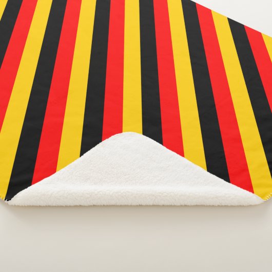 Inspiriertes Muster für Farbstreifen in Deutschlan Sherpadecke (3/4)