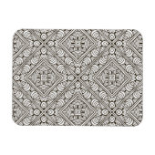 Inspiriertes Muster Magnet (Horizontal)